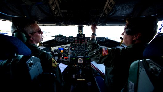 Flickr - Official U.S. Navy Imagery - pilots perform pre-flight checks.