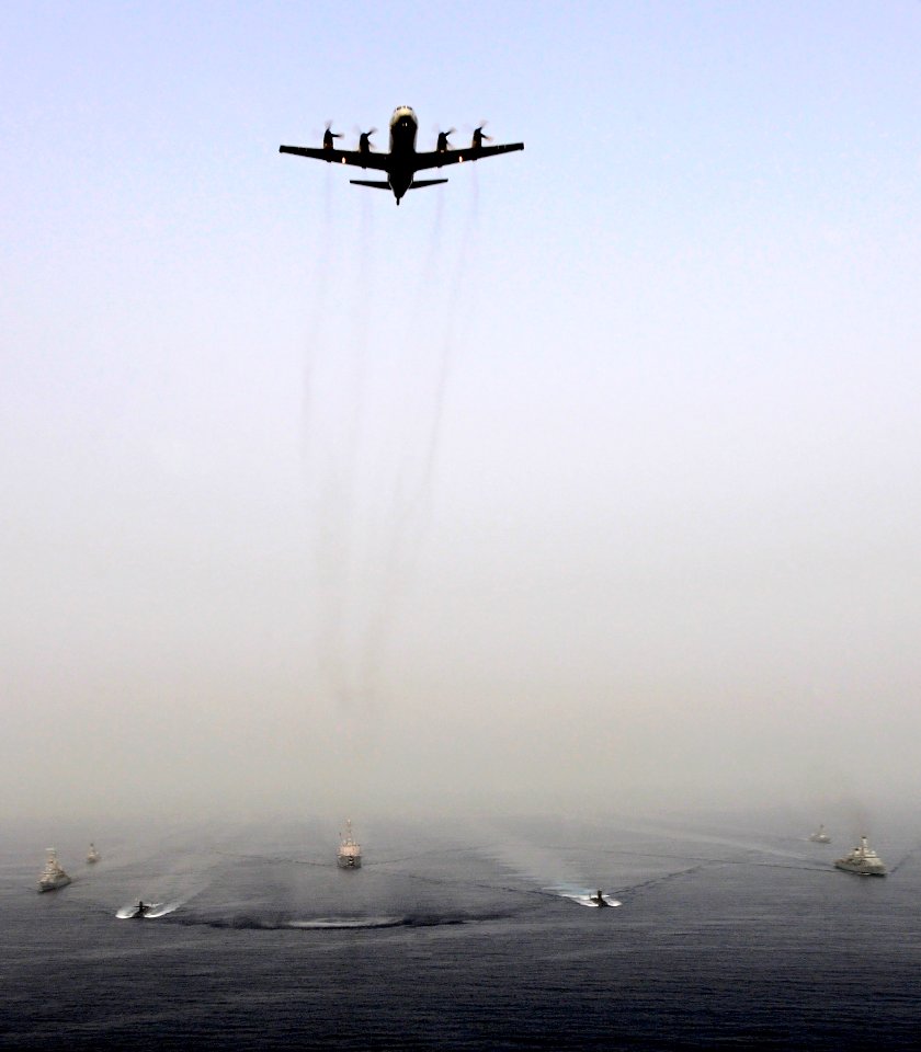 Flickr - Official U.S. Navy Imagery - Partner nation ships move into formation.