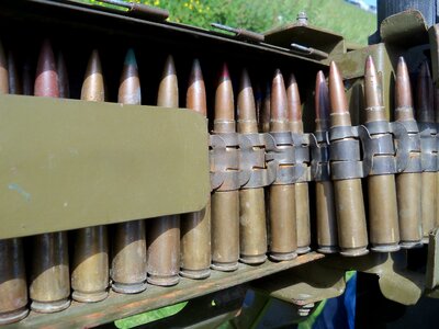 Cartridges anti-aircraft second war landing normandy
