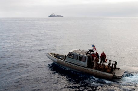 Flickr - Official U.S. Navy Imagery - Personnel transfer between ships.