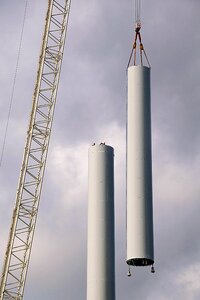 Eco electricity wind power wind turbine photo