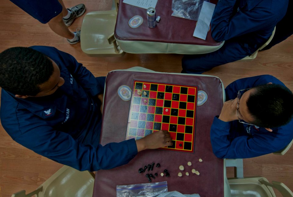 Flickr - Official U.S. Navy Imagery - Sailors play chess.