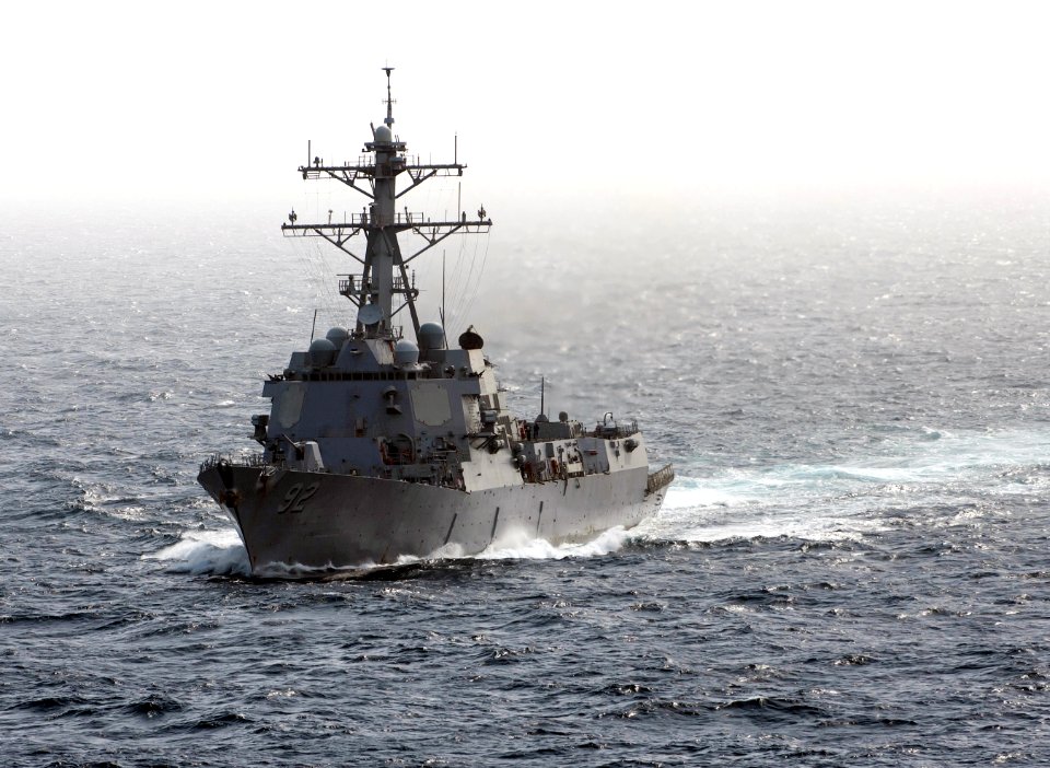 Flickr - Official U.S. Navy Imagery - The Arleigh Burke-class guided-missile destroyer USS Momsen.