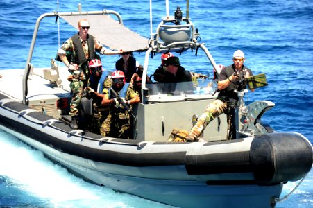 Flickr - Official U.S. Navy Imagery - Sailors work with African nations during Cutlass Express 2012.