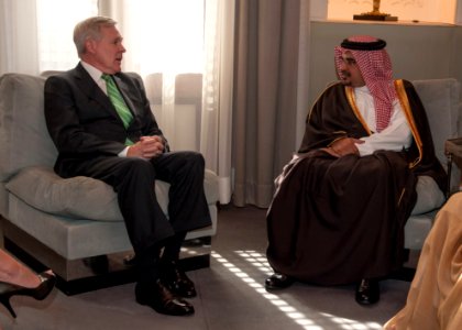 Flickr - Official U.S. Navy Imagery - Secretary of the Navy meets with Crown Prince of Bahrain. (1)