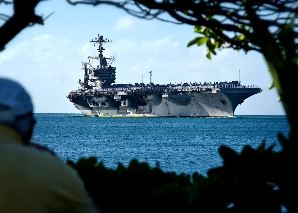 Flickr - Official U.S. Navy Imagery - The Nimitz-class aircraft carrier USS John C. Stennis (CVN 74) returns to Joint Base Pearl Harbor-Hickam.