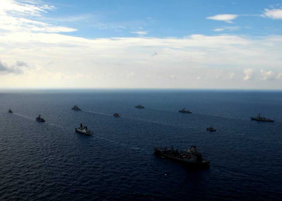 Flickr - Official U.S. Navy Imagery - Ships from 13 nations participate in UNITAS.