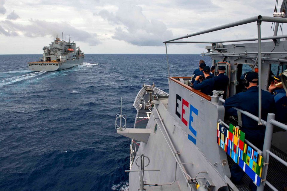 Flickr - Official U.S. Navy Imagery - Ships conduct a replenishment at sea. (3)