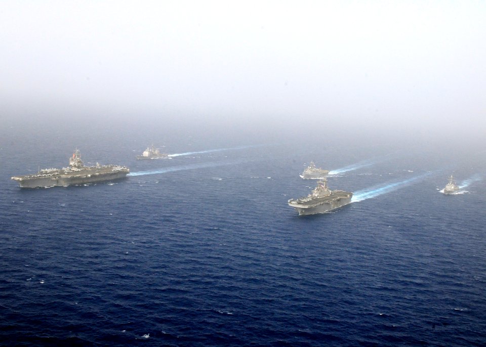 Flickr - Official U.S. Navy Imagery - Ships of the Kearsarge Amphibious Ready Group and Enterprise Carrier Strike Group (3)