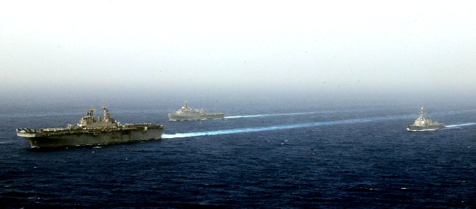 Flickr - Official U.S. Navy Imagery - Ships of the Kearsarge Amphibious Ready Group and Enterprise Carrier Strike Group