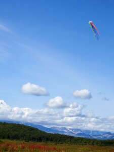 Flight height volcano