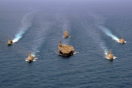 Flickr - Official U.S. Navy Imagery - U.S. Navy ships are in the Atlantic Ocean. (1)