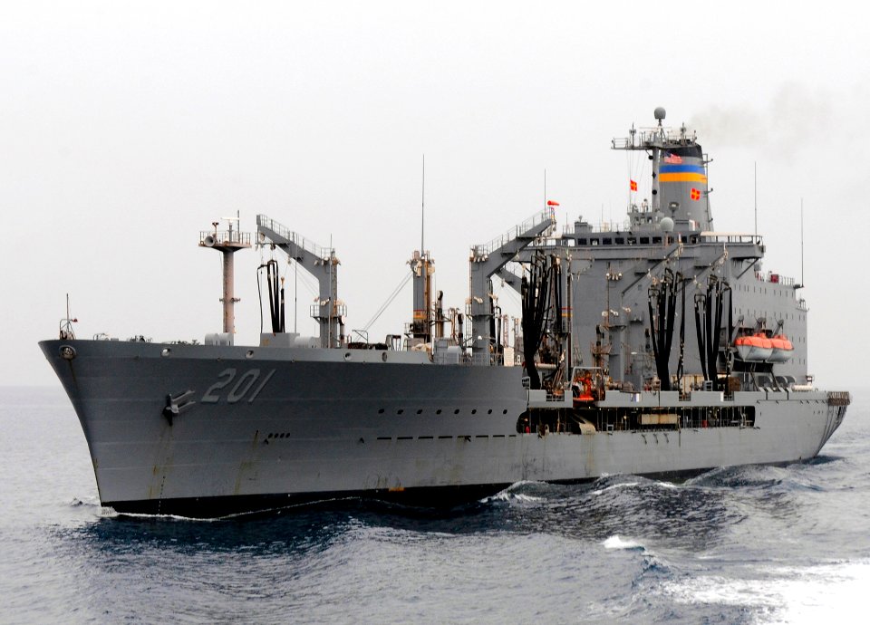 Flickr - Official U.S. Navy Imagery - USNS Patuxent transits the Gulf of Oman.