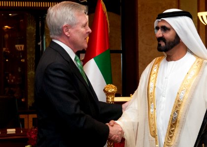 Flickr - Official U.S. Navy Imagery - The Secretary of the Navy meets with the Ruler of Dubai. (2)