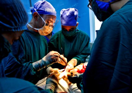 Flickr - Official U.S. Navy Imagery - U.S. and Vietnamese doctors perform surgery.