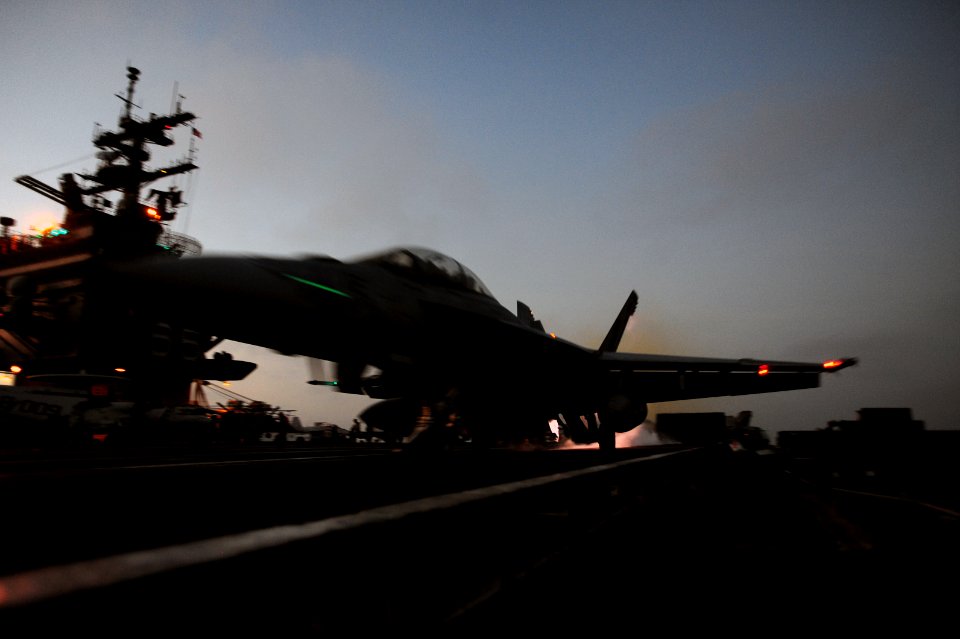 Flickr - Official U.S. Navy Imagery - USS enterprise conducts flight operations.