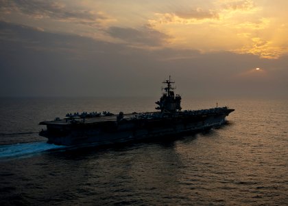 Flickr - Official U.S. Navy Imagery - USS Enterprise is underway on her final deployment.