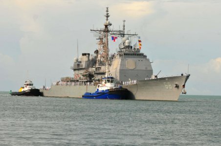 Flickr - Official U.S. Navy Imagery - USS Anzio arrives in Key West, Fla.
