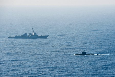Flickr - Official U.S. Navy Imagery - USS Chafee is underway.
