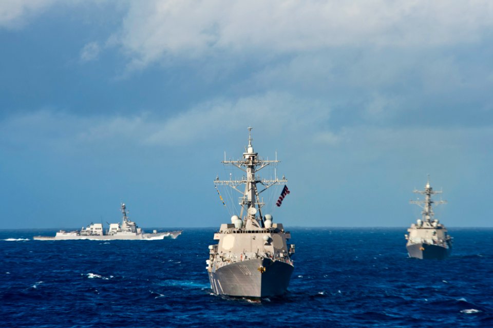 Flickr - Official U.S. Navy Imagery - USS Kidd is underway with the John C. Stennis Carrier Strike Group