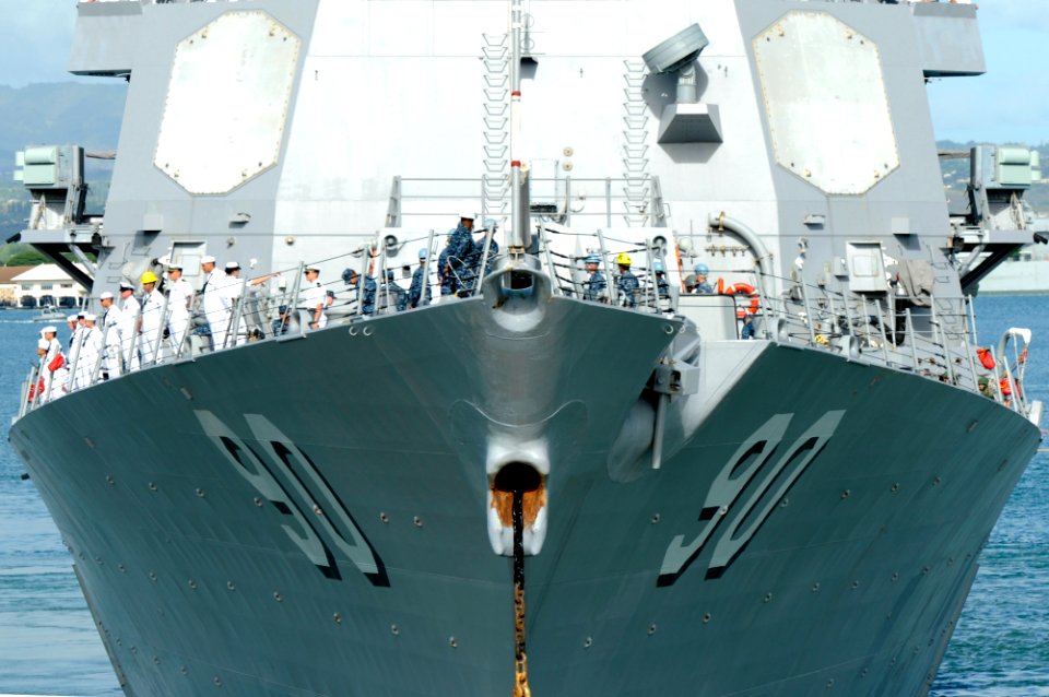 Flickr - Official U.S. Navy Imagery - USS Chafee eparts Joint Base Pearl Harbor-Hickam.