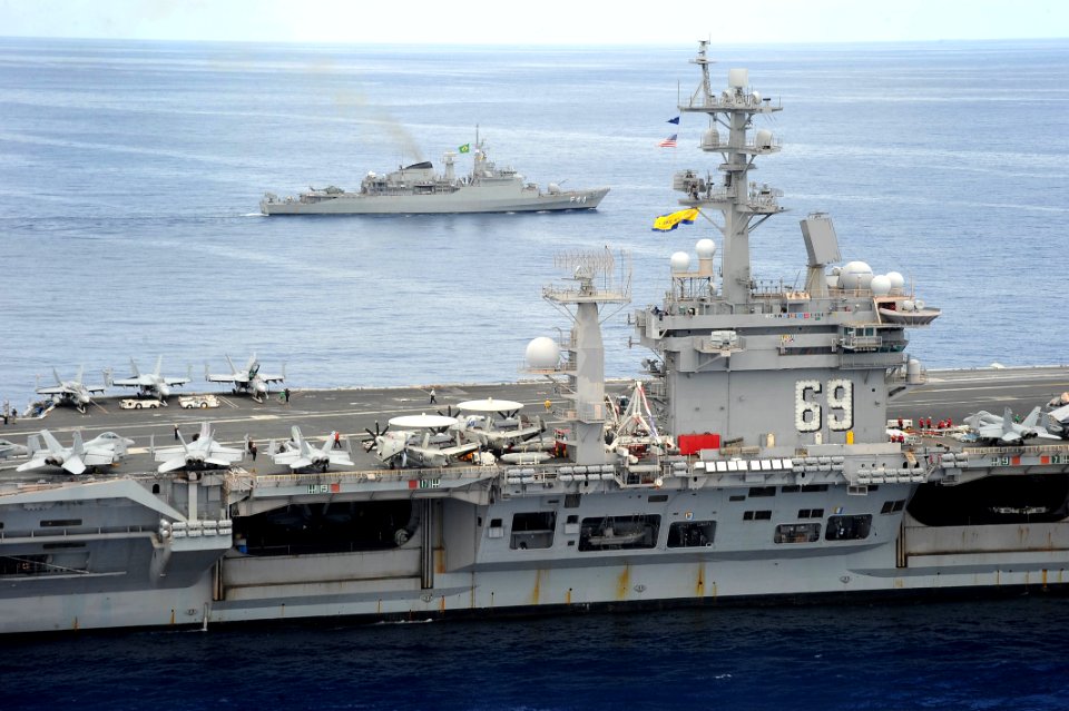 Flickr - Official U.S. Navy Imagery - USS Dwight D. Eisenhower is underway in the Atlantic Ocean. (1)