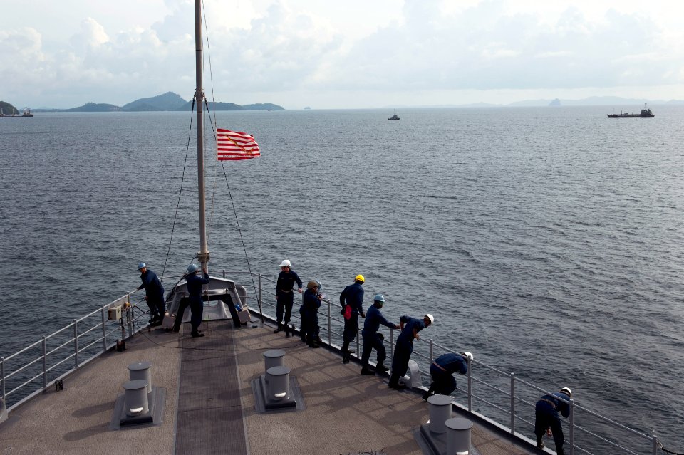 Flickr - Official U.S. Navy Imagery - USS New Orleans arrives in Thailand. (1)
