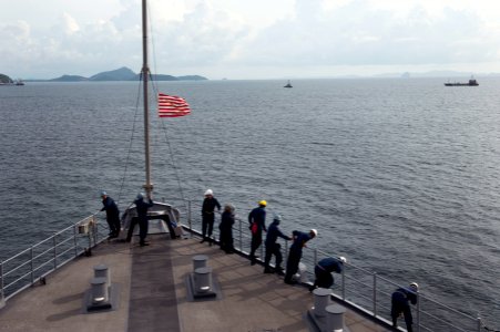 Flickr - Official U.S. Navy Imagery - USS New Orleans arrives in Thailand. (1)