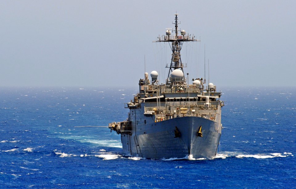 Flickr - Official U.S. Navy Imagery - USS Ponce underway in the Red Sea.