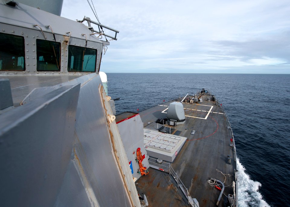 Flickr - Official U.S. Navy Imagery - USS Porter transits the Atlantic Ocean.
