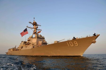 Flickr - Official U.S. Navy Imagery - USS Jason Dunham at sea.
