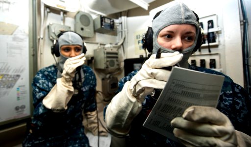 Flickr - Official U.S. Navy Imagery - USS John C. Stennis conducts a damage control drill.