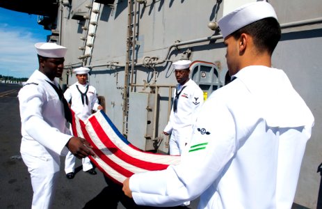 Flickr - Official U.S. Navy Imagery - USS John C. Stennis gets underway.