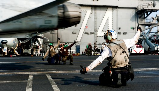Flickr - Official U.S. Navy Imagery - USS John C. Stennis conducts flight operations.