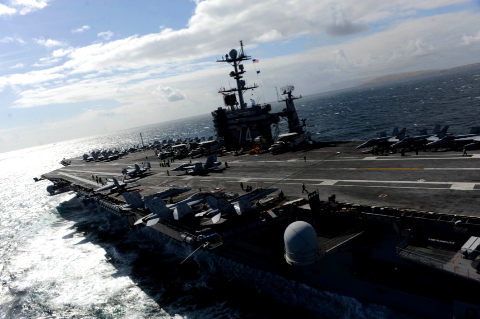 Flickr - Official U.S. Navy Imagery - USS John C. Stennis underway in the Pacific Ocean