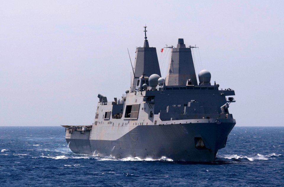 Flickr - Official U.S. Navy Imagery - USS Mesa Verde transits the Mediterranean Sea