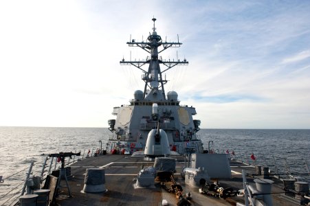 Flickr - Official U.S. Navy Imagery - USS Porter at sea.