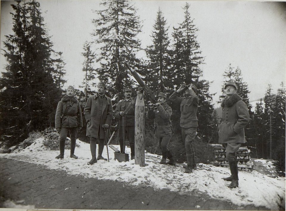Fliegerabwehr Maschinengewehr am Mihalyszallas (BildID 15657181)