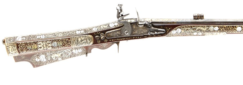 Flintlåsbössa i teschitzstil - Skoklosters slott - 98309
