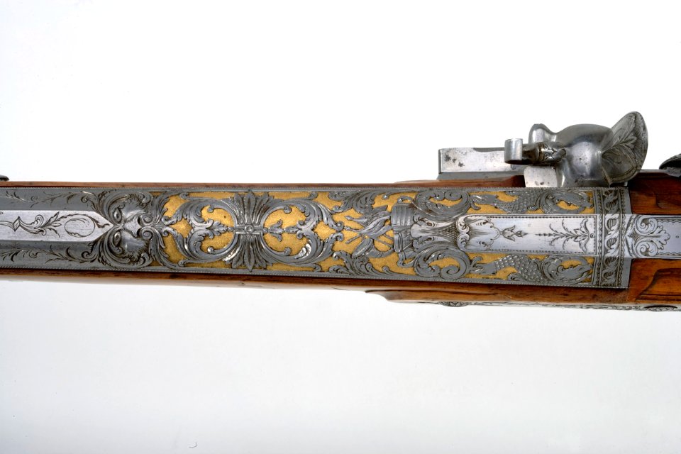 Flintlåsbössa London, pipa - Livrustkammaren - 6861