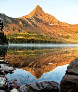 Flinsch Peak at sunrise