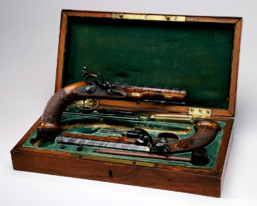 Flintlåspistoler i euti - Livrustkammaren - 39611