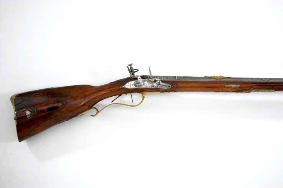 Flintlåsstudsare J Echsted - Livrustkammaren - 41103
