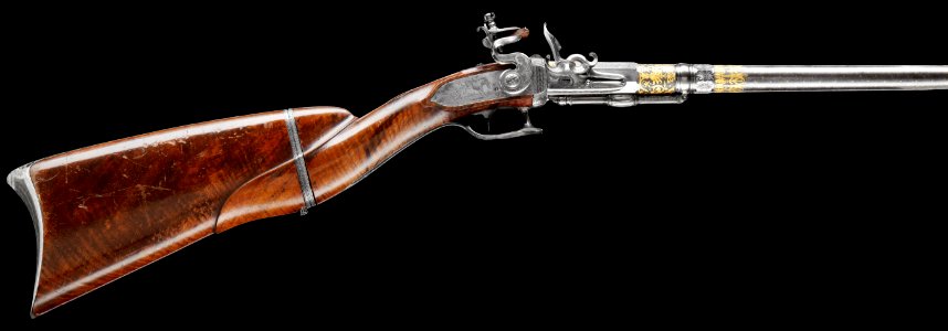 Flintlåsbössa Boutet et fils - Firearms III - Livrustkammaren - 87469