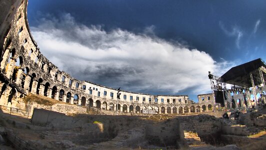 Pula roman history antiquity photo