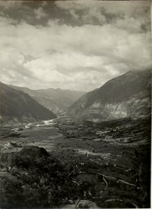 Flitscherbecken vom KAL- Rücken aus gesehen. Aufgenommen am 23. Juli 1916. (BildID 15478388)