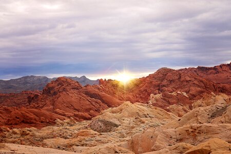 Sandstone nature desert photo