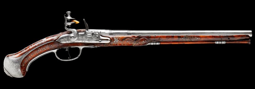 Flintlåspistol P Froomen - Firearms III - Livrustkammaren - 87473
