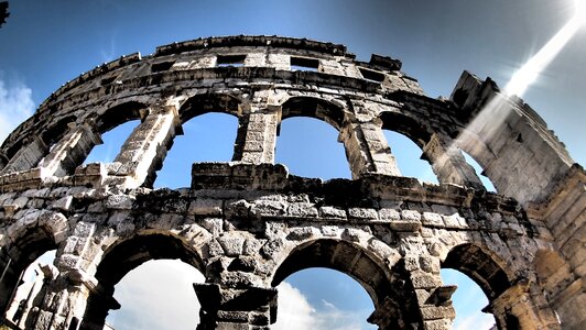 Pula roman history antiquity photo