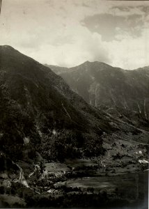 Flitscherbecken vom KAL- Rücken aus gesehen. Aufgenommen am 23. Juli 1916. (BildID 15478374)